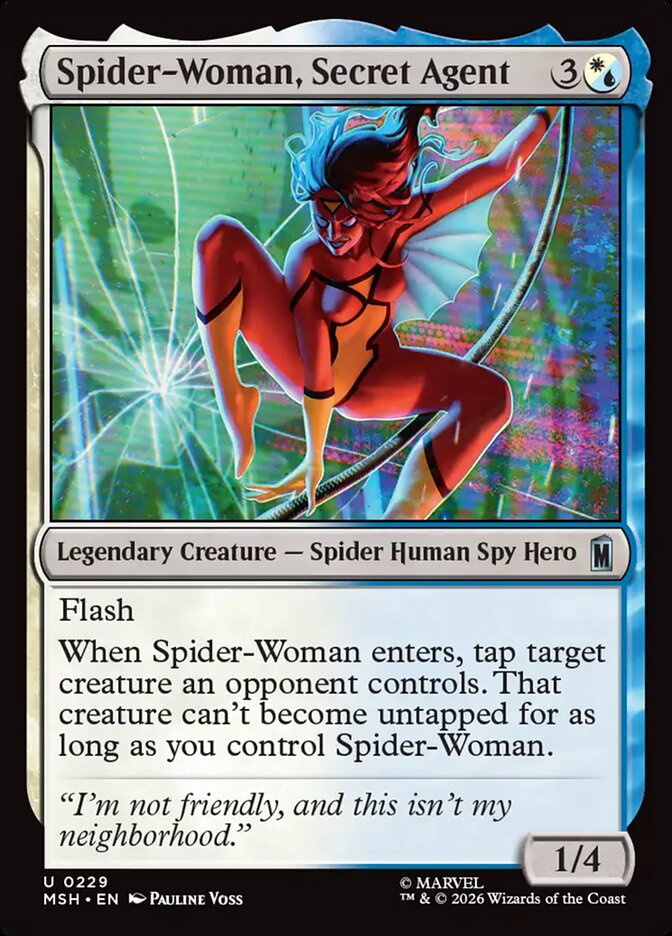 Spider-Woman, Secret Agent Foil
