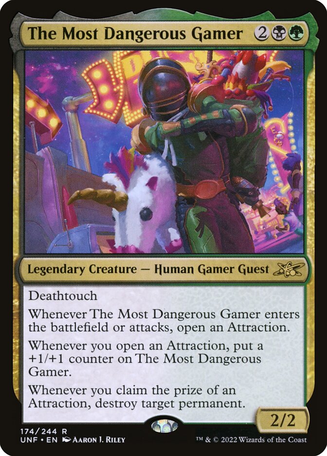 The Most Dangerous Gamer Galaxy Foil