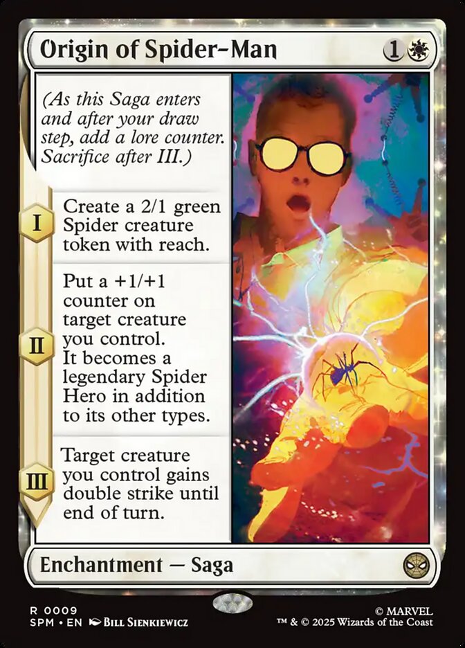Origin of Spider-Man Foil