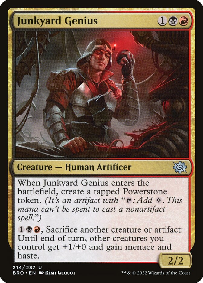 Junkyard Genius Foil