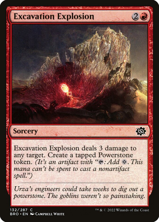 Excavation Explosion Foil