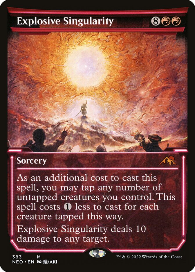 Explosive Singularity Showcase