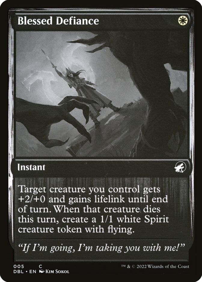 Blessed Defiance Foil