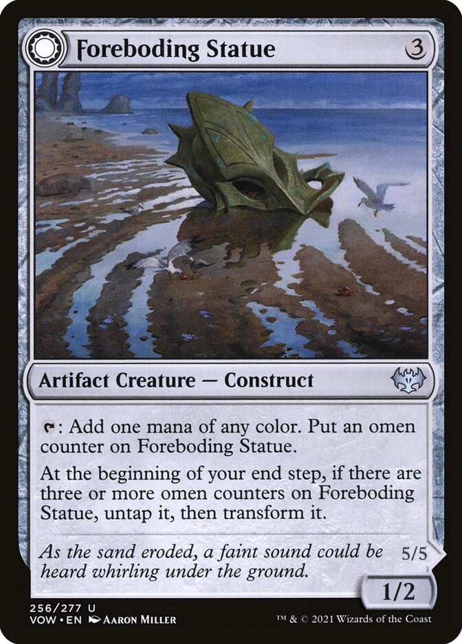 Foreboding Statue // Forsaken Thresher Foil
