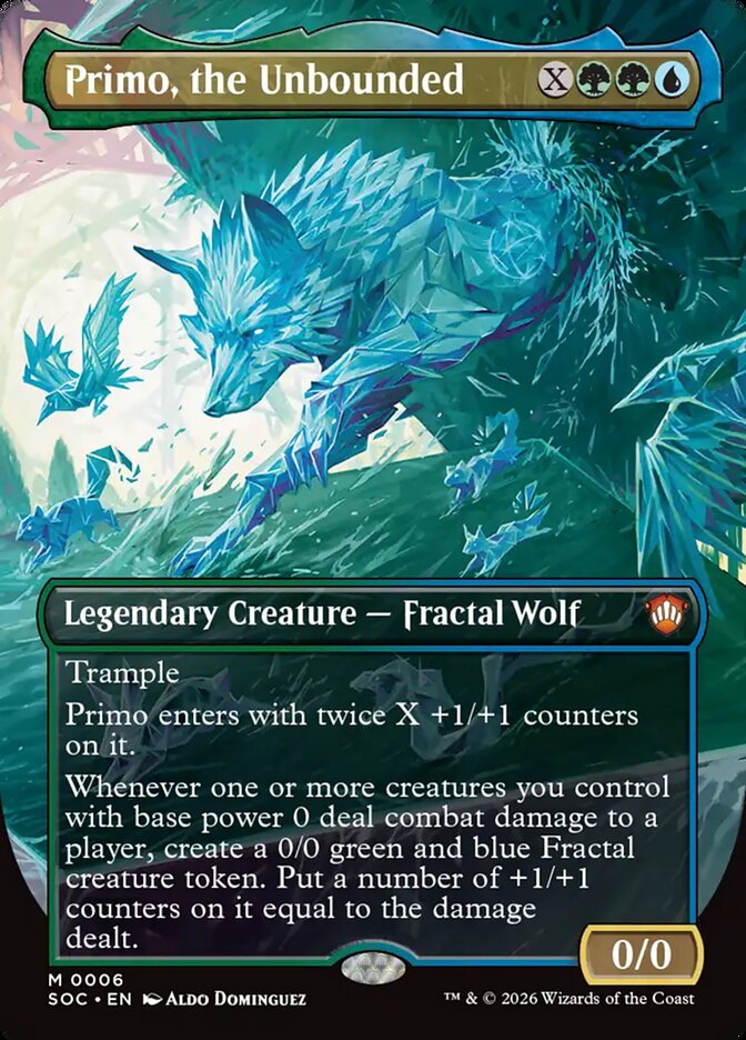 Primo, the Unbounded Borderless