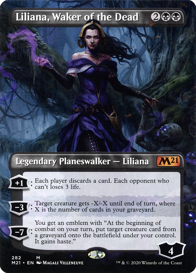 Liliana, Waker of the Dead Borderless