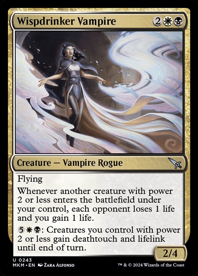 Wispdrinker Vampire Foil