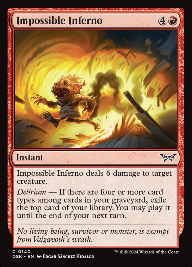 Impossible Inferno Foil