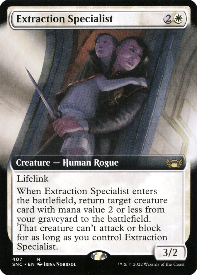 Extraction Specialist Extended Art