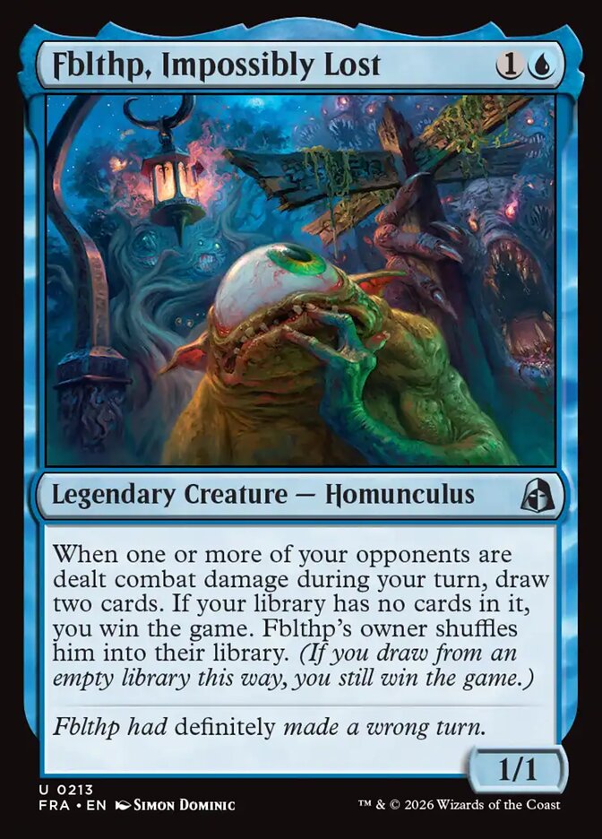 Fblthp, Impossibly Lost Foil