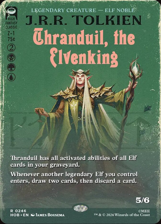 Thranduil, the Elvenking Book Cover
