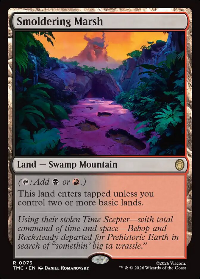 Smoldering Marsh Surge Foil