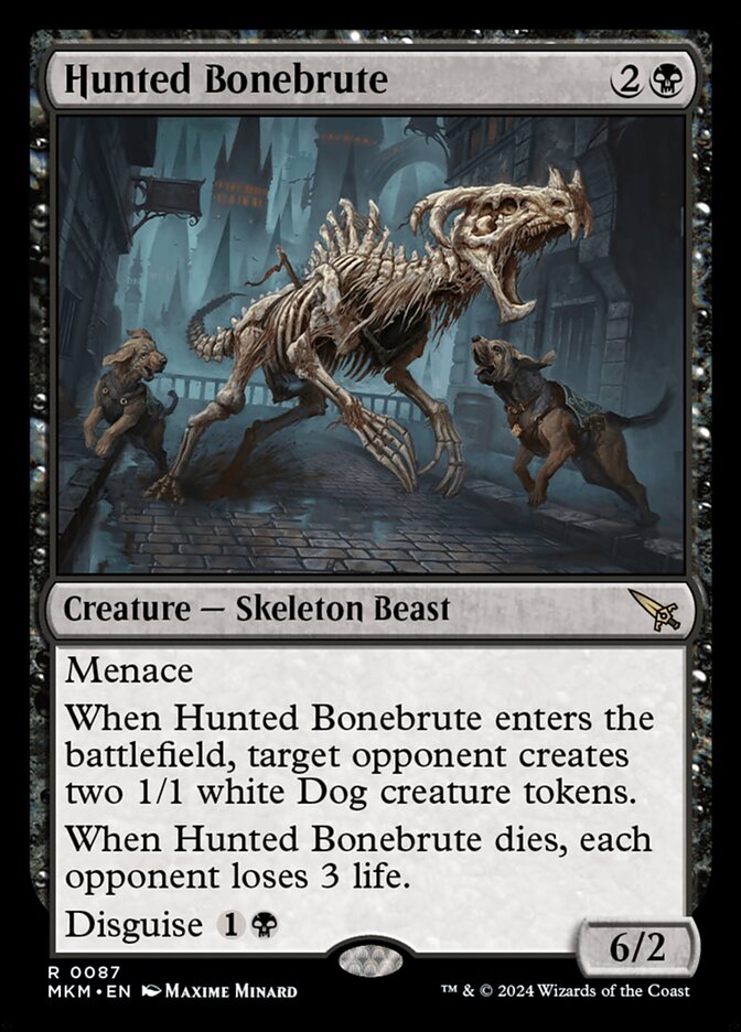 Hunted Bonebrute Foil