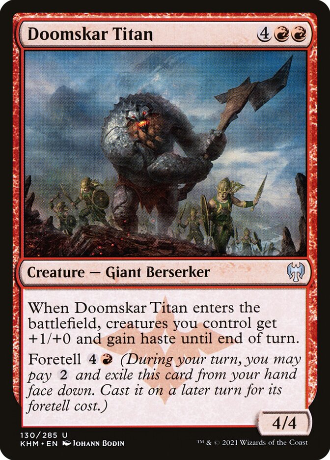 Doomskar Titan Foil