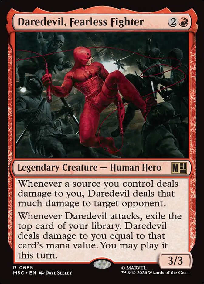 Daredevil, Fearless Fighter Foil