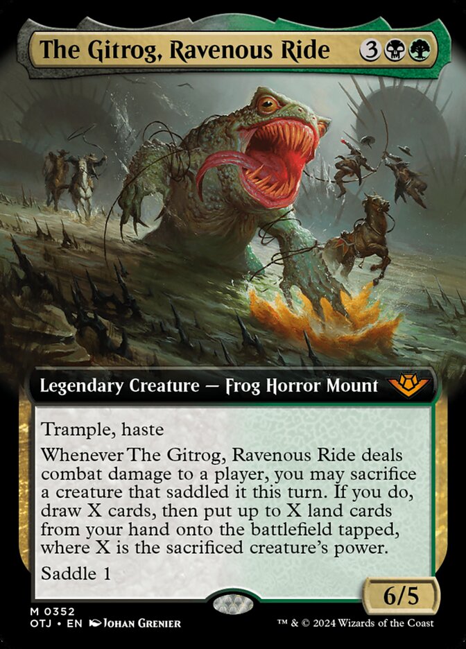 The Gitrog, Ravenous Ride Extended art