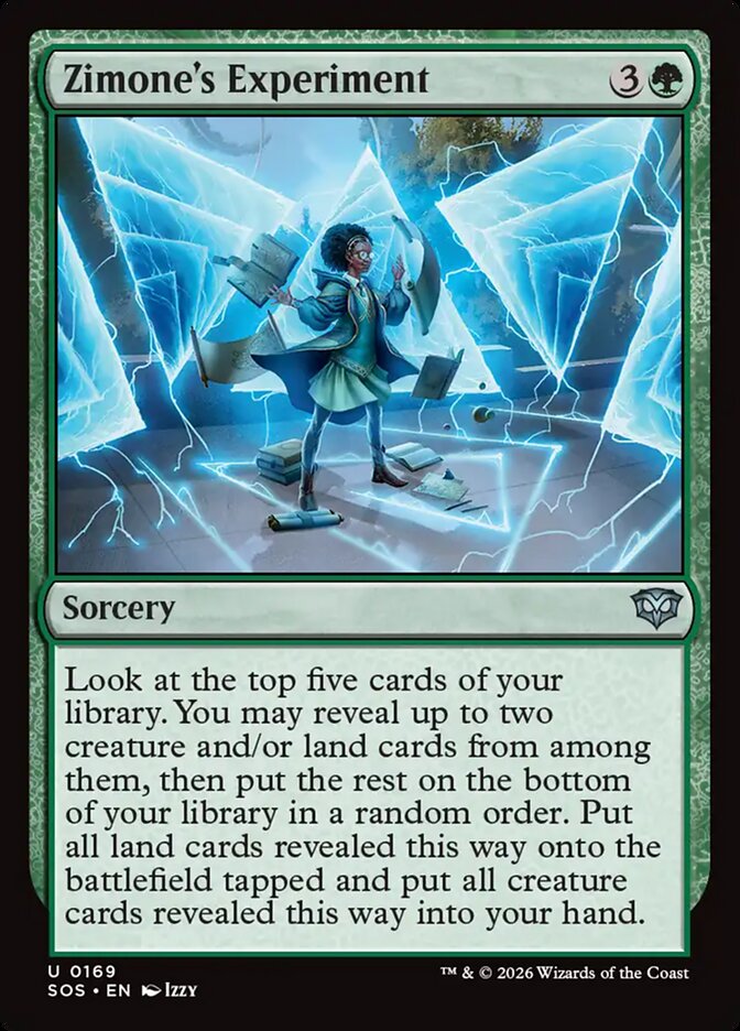 Zimone's Experiment Foil
