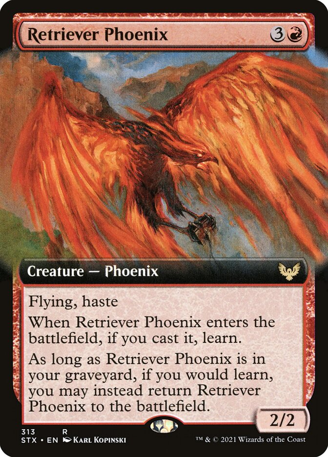 Retriever Phoenix Extended Art Foil