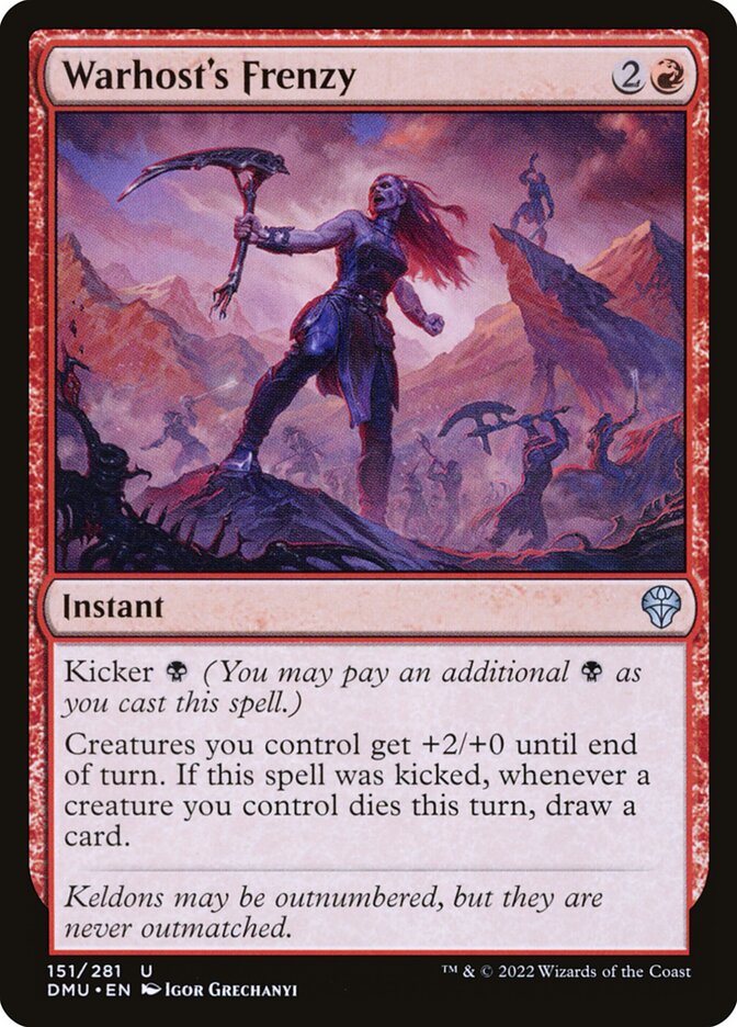 Warhost's Frenzy Foil