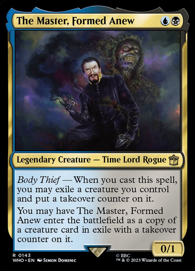 The Master, Formed Anew Foil