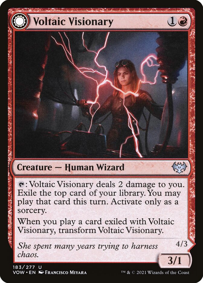 Voltaic Visionary // Volt-Charged Berserker Foil
