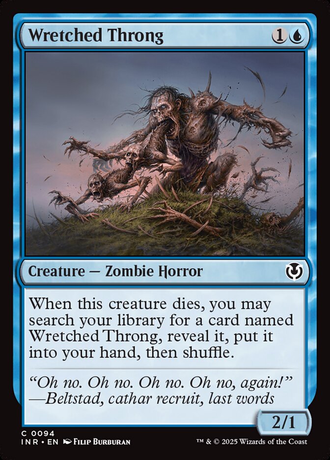 Wretched Throng Foil
