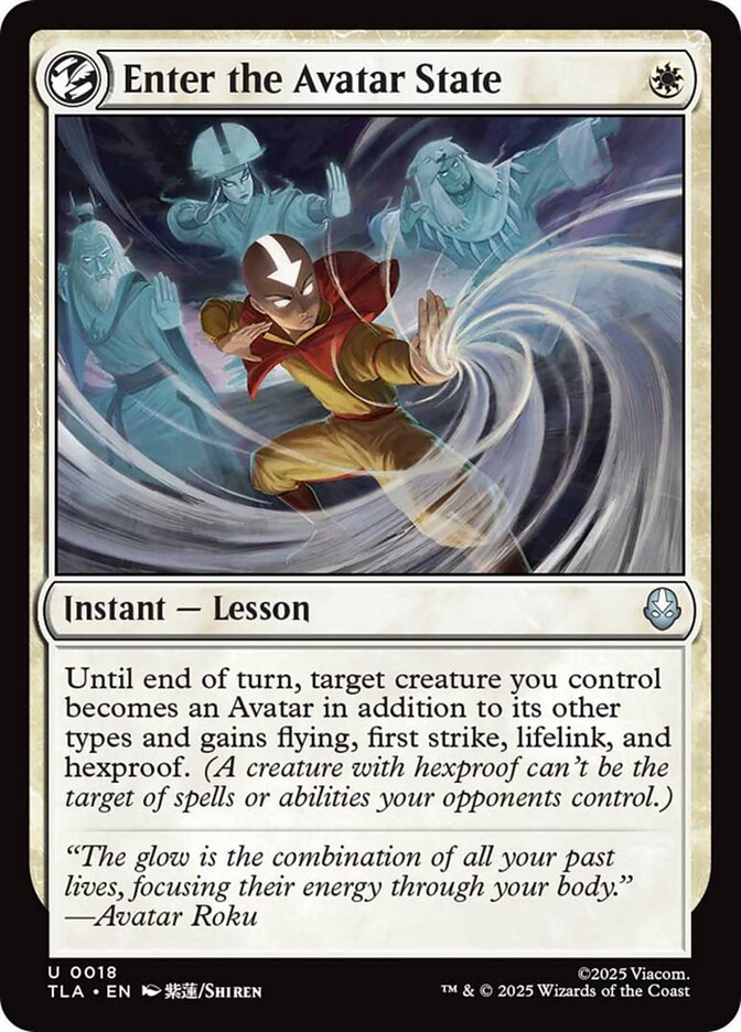 Enter the Avatar State Foil