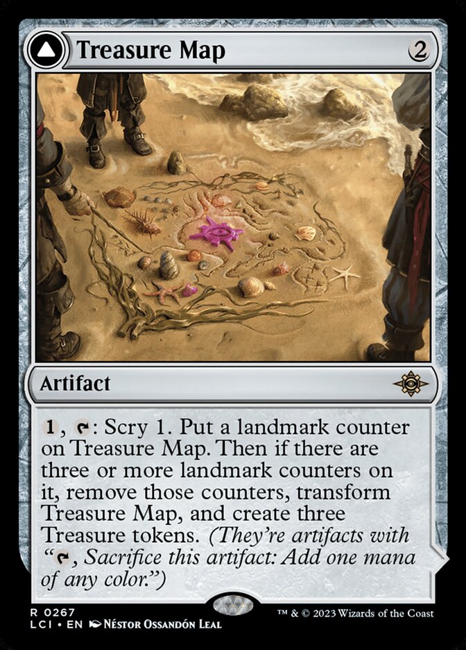 Treasure Map // Treasure Cove Foil