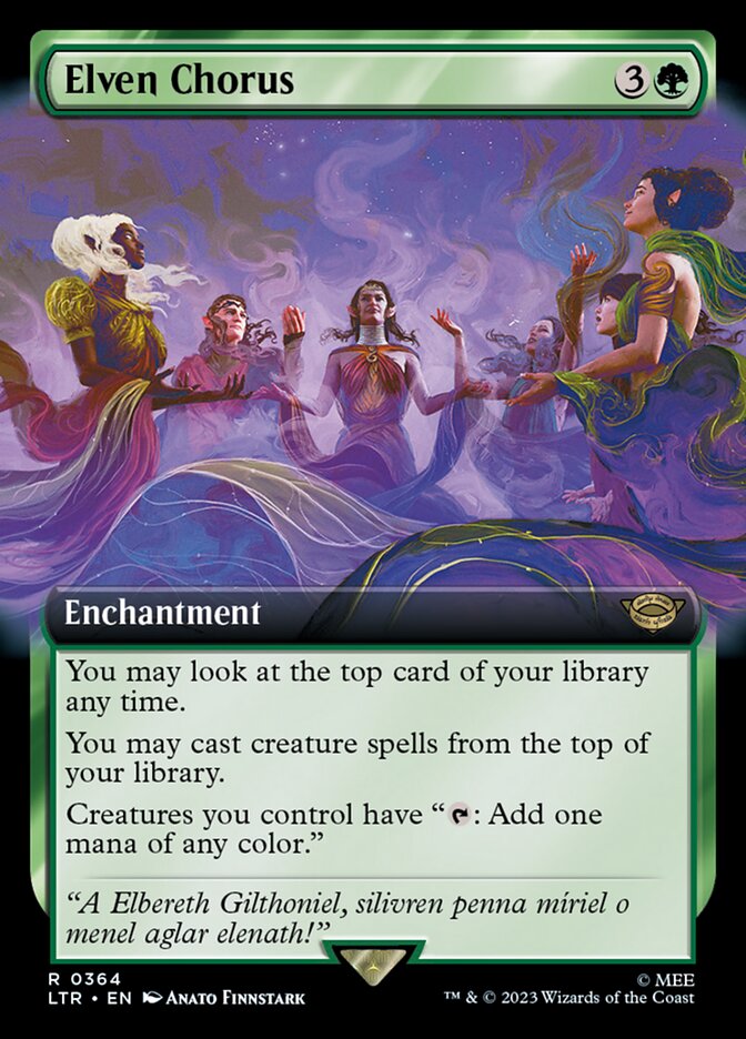 Elven Chorus Extended Art