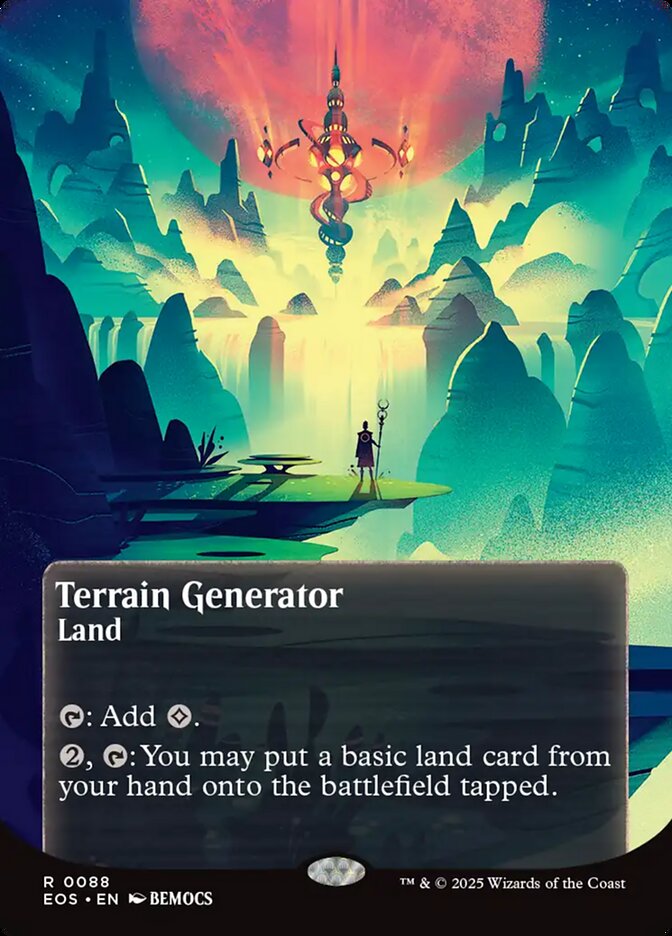 Terrain Generator Poster Stellar Sights