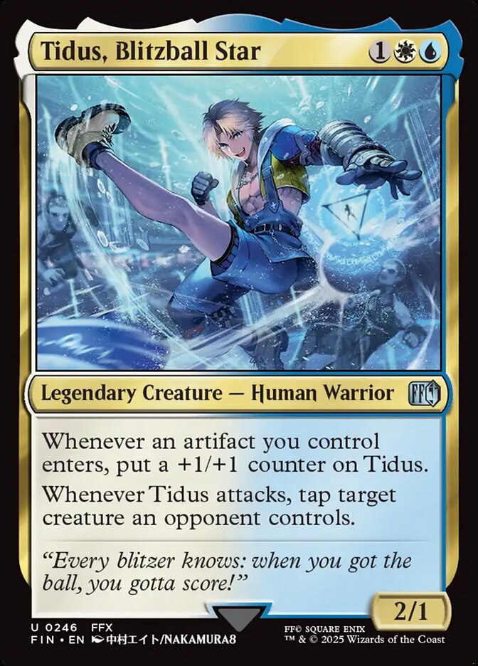 Tidus, Blitzball Star Foil