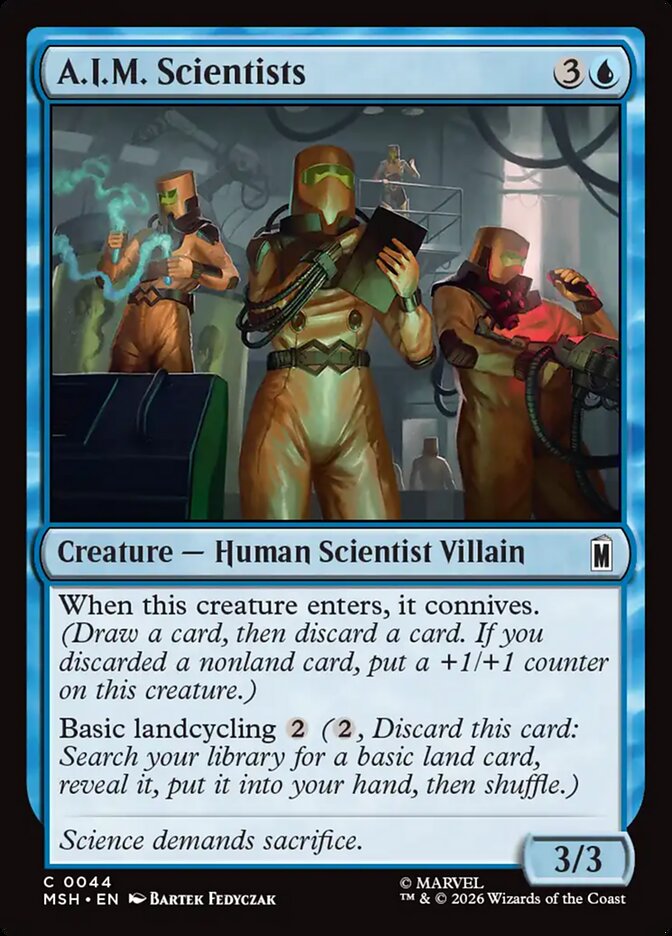 A.I.M. Scientists Foil