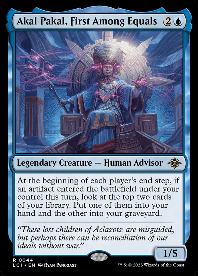 Akal Pakal, First Among Equals Foil