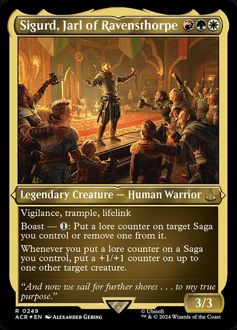 Sigurd, Jarl of Ravensthorpe Foil