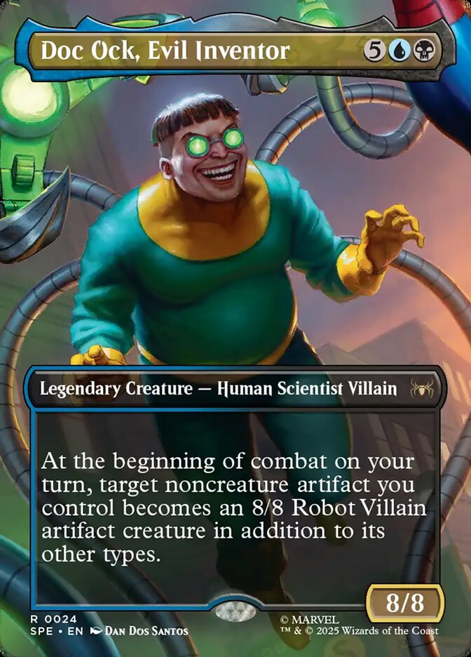 Doc Ock, Evil Inventor Borderless