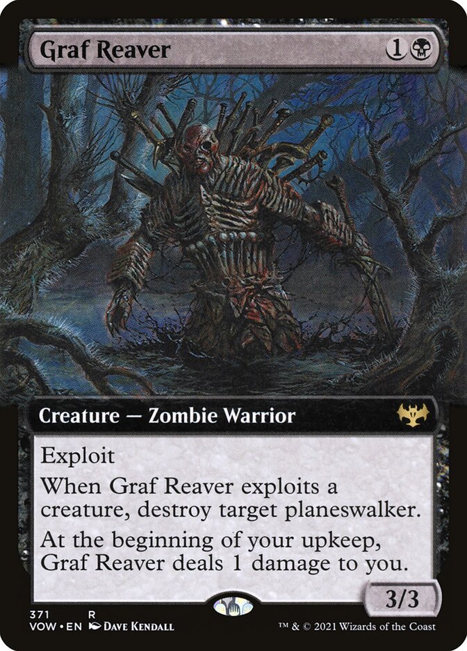 Graf Reaver Extended Art Foil