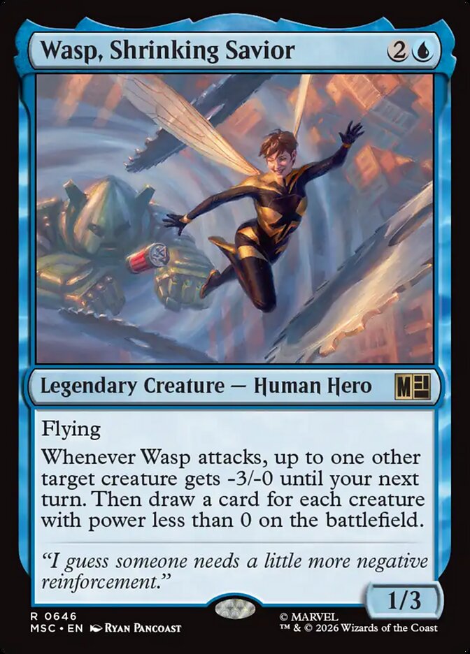 Wasp, Shrinking Savior Foil