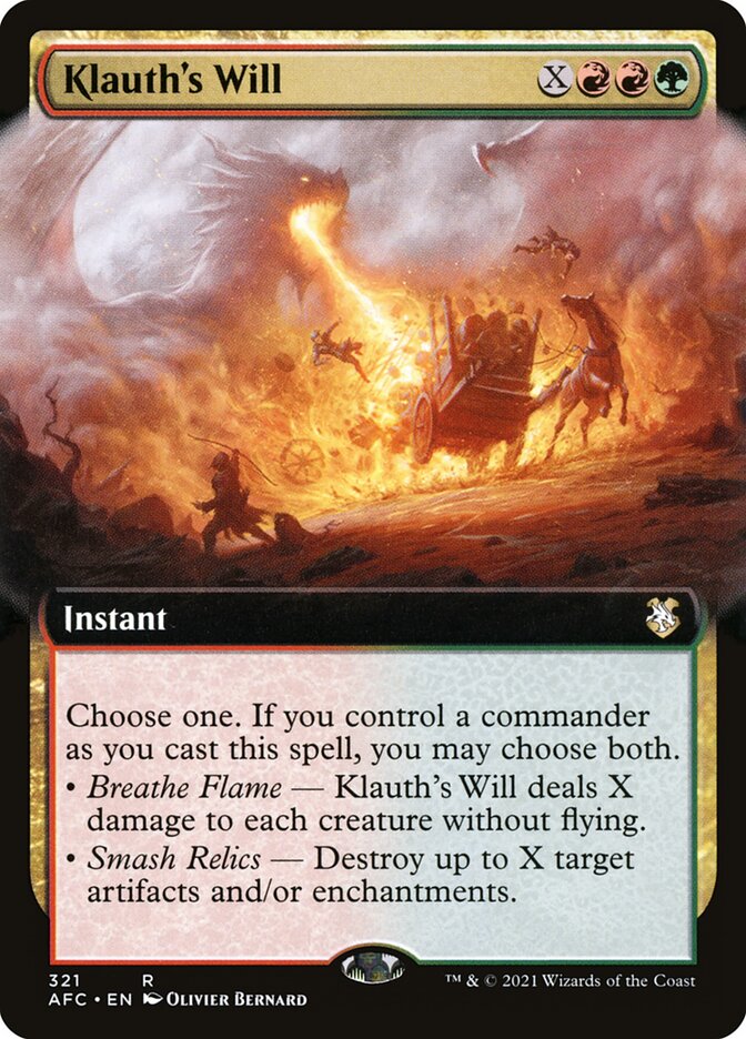 Klauth's Will Extended Art