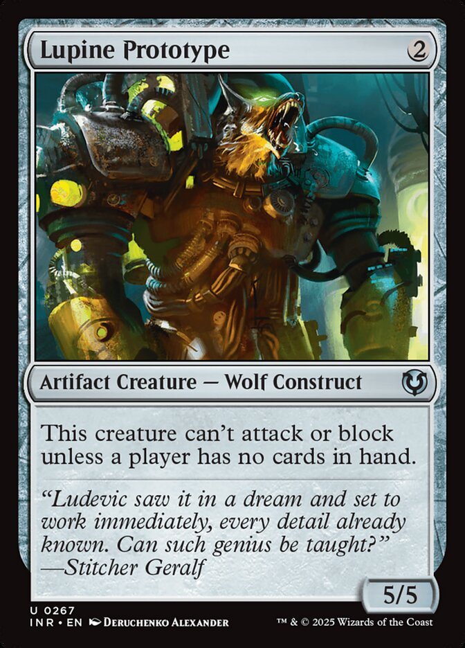 Lupine Prototype Foil