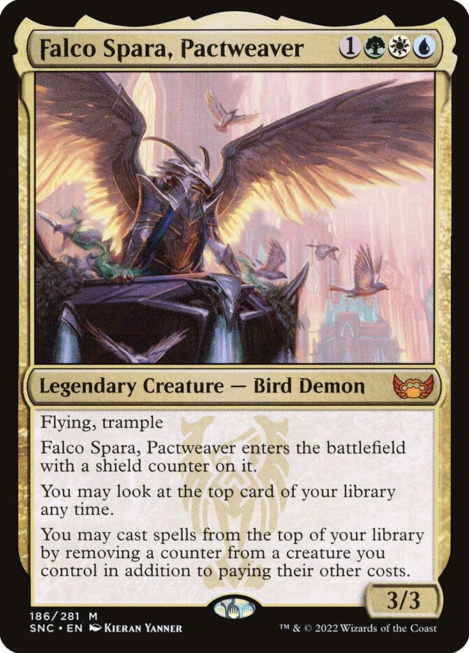 Falco Spara, Pactweaver Foil