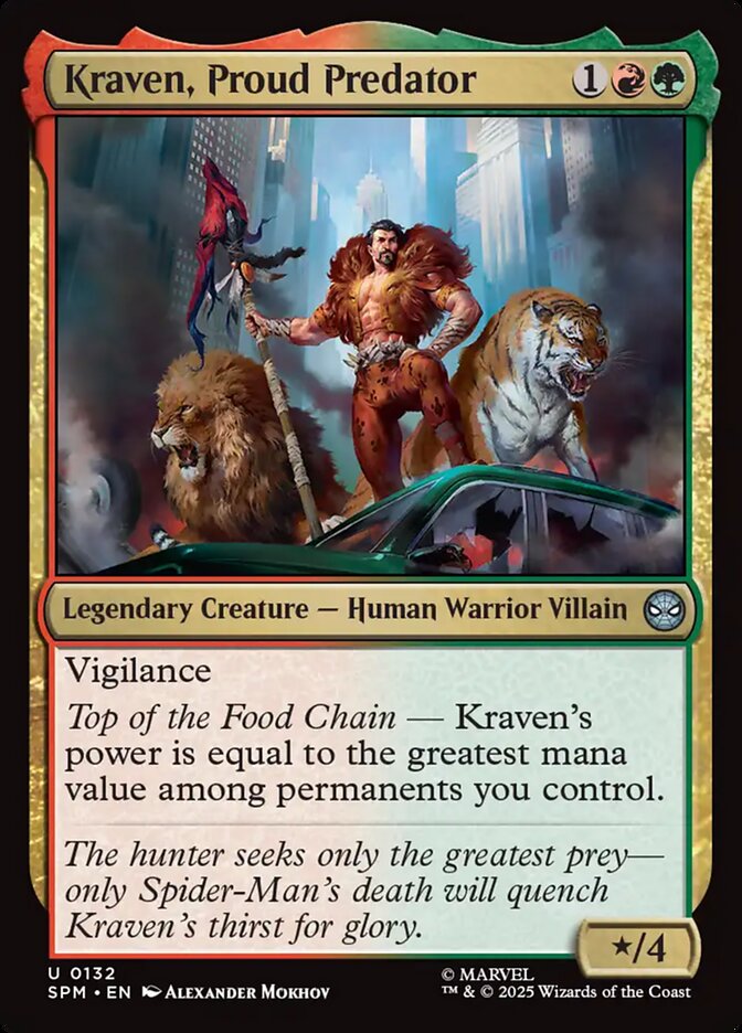 Kraven, Proud Predator Foil