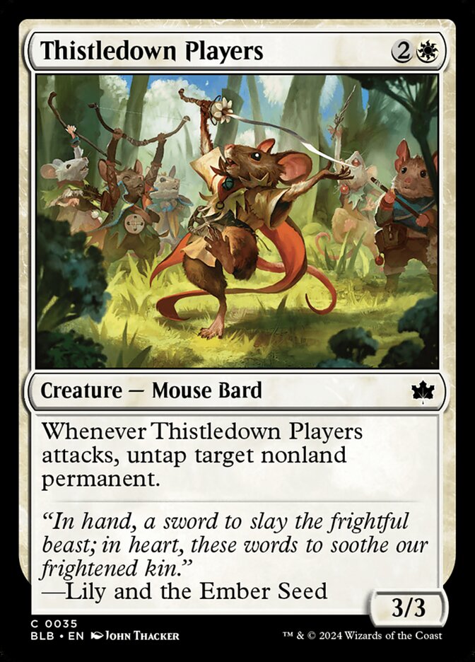 Thistledown Players Foil