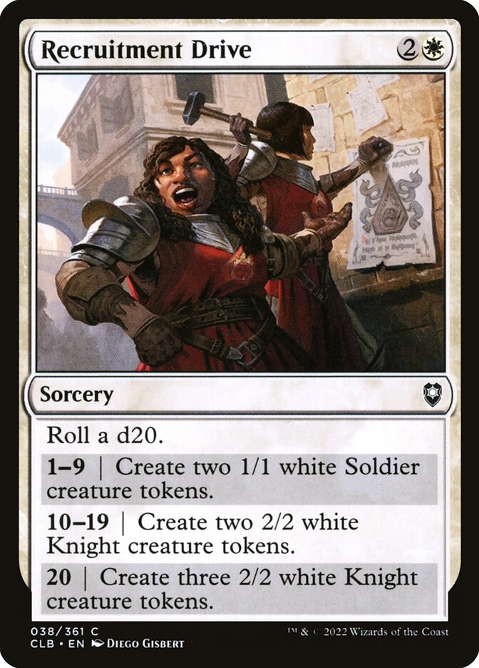 Recruitment Drive Foil
