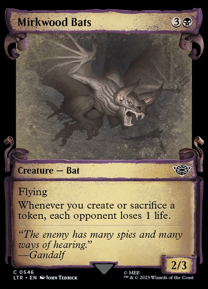 Mirkwood Bats Showcase