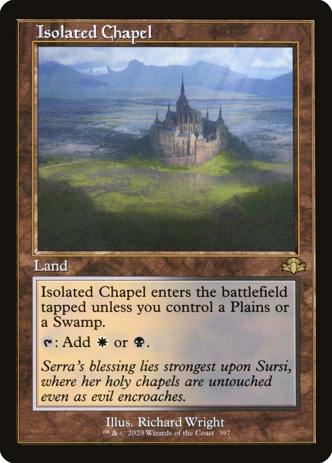Isolated Chapel Old Frame