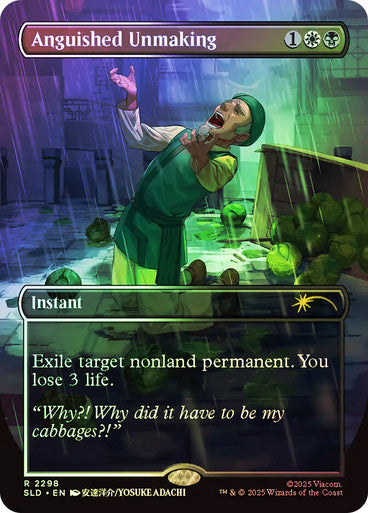 Anguished Unmaking Secret Lair Foil