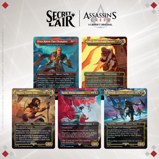 Secret Lair Assassin's Creed Lethal Legends