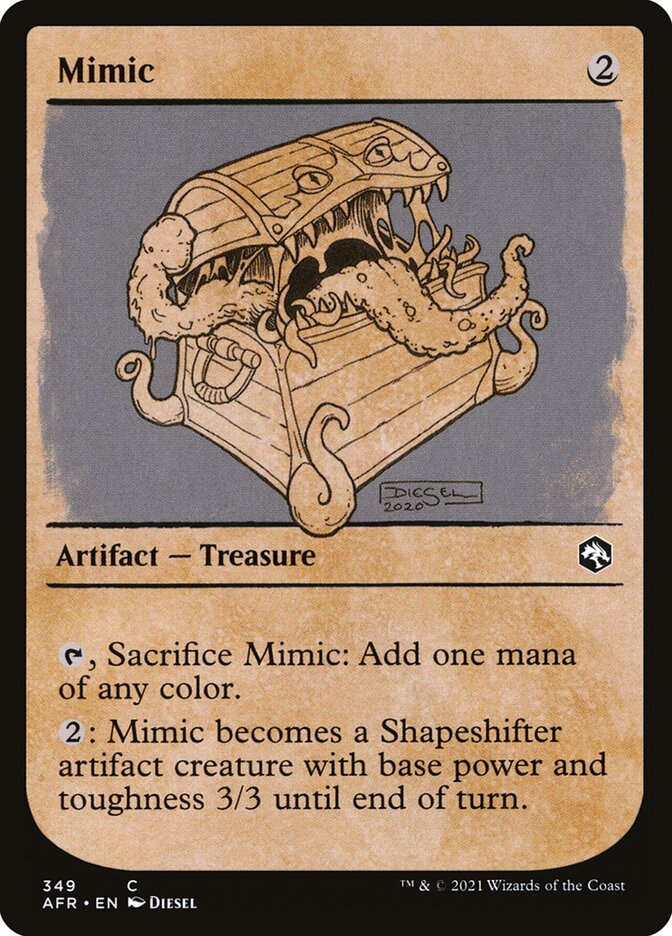 Mimic Showcase Foil