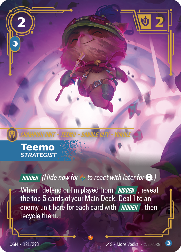 Teemo, Strategist Foil