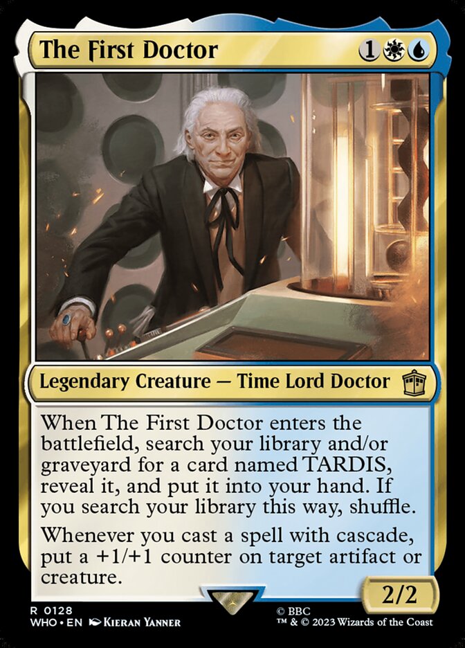 The First Doctor Foil